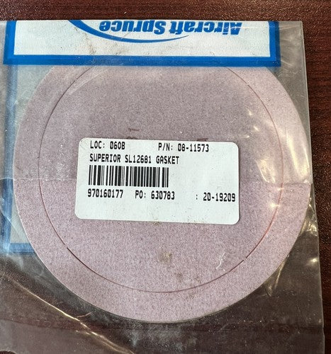 Superior - P/N: SL12681 Gasket (Alt P/N: 08-11573) - for one gasket