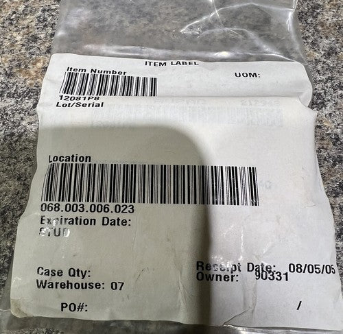 Pratt & Whitney - Stud P/N: 12081P8