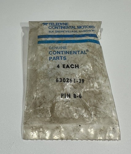 P/N: 630261-39 Continental Counterweight Damper Pin
