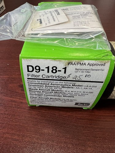 Airborne - Parker - Pneumatic Filter P/N: D9-18-1