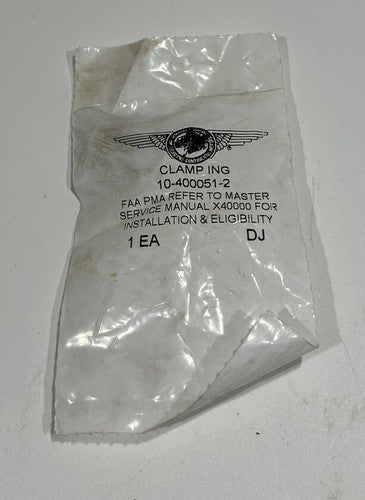 P/N: 10-400051-2 Continental Clamp (Alt P/N: MS21333-98)