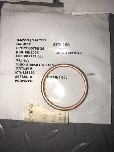 KAPCO / VALTEC Gasket & Shim (2 Count) P/N: MS35769-35