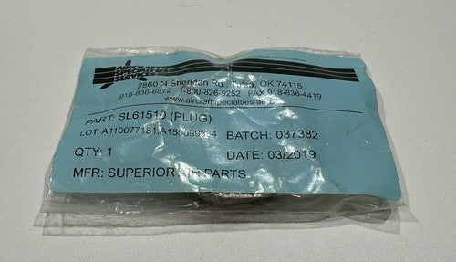 P/N: SL61510 Superior Air Parts Plug
