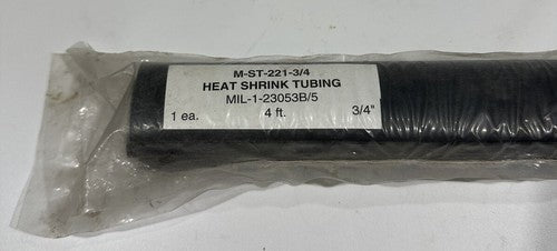 P/N: MIL-1-23053B/5 Heat Shrink Tubing 3/4" - 4ft