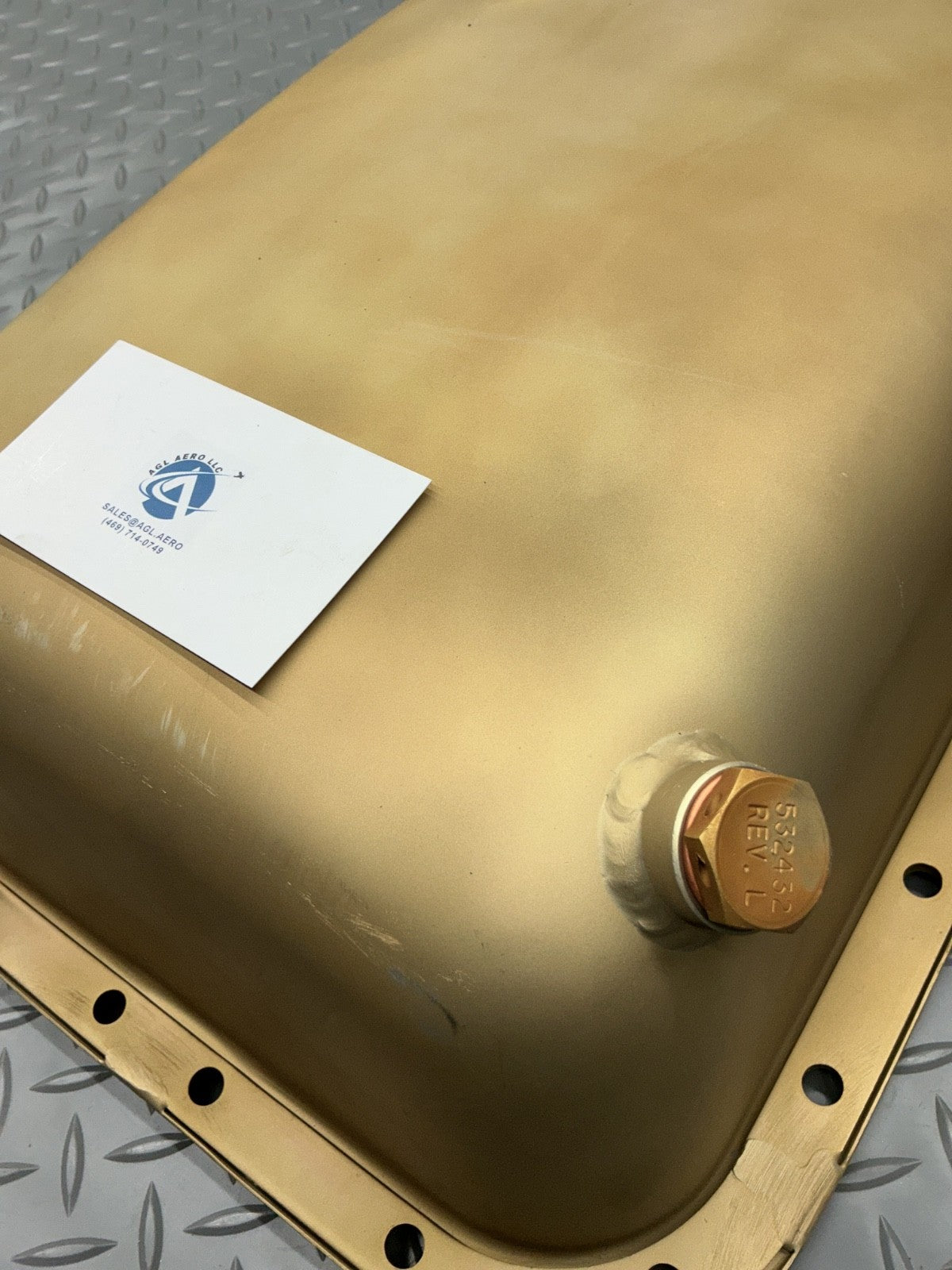 P/N: 537650 Continental Oil Sump (IN)