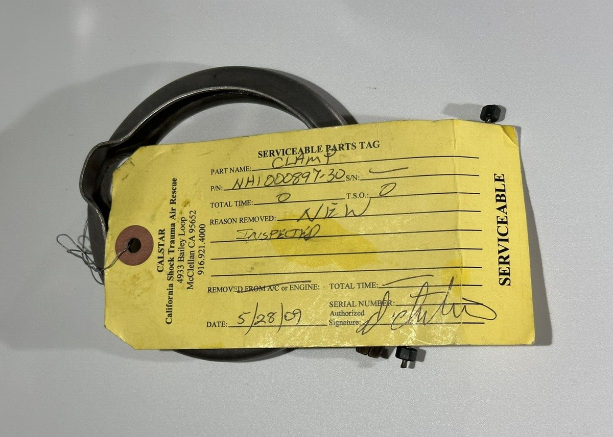 P/N: NH1000897-30 Cessna Clamp