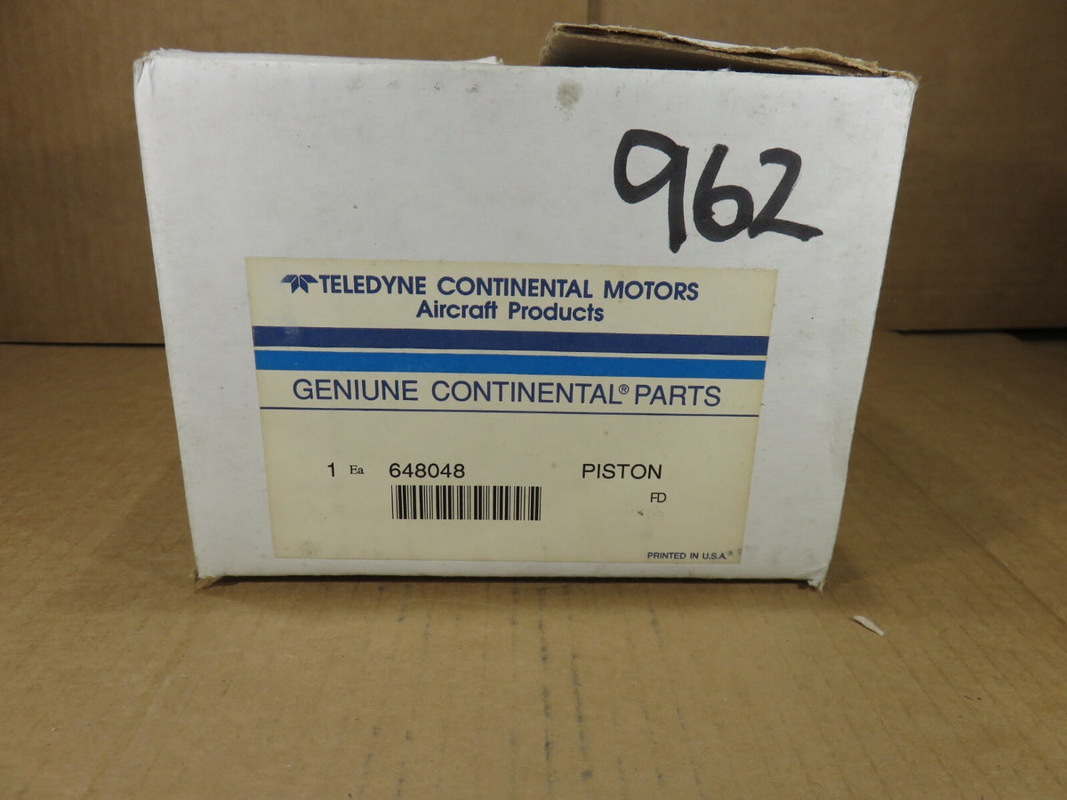 P/N: 648048 Continental Piston - ONE PISTON (S/S 654859)