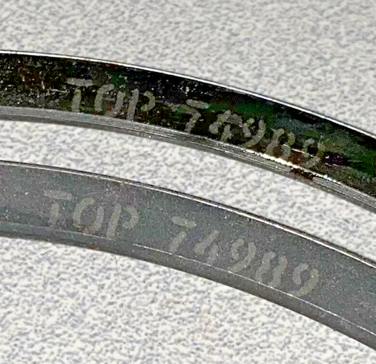 P/N: 74989 Lycoming - Ring Piston Comp. (5.125 Bore) - for one ring