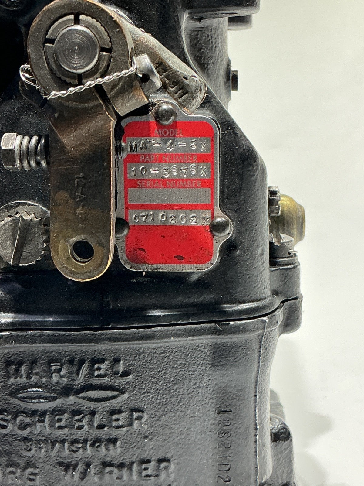 P/N: 10-3878 Marvel Schebler MA-4-5 Carburetor Core (AR) - for one