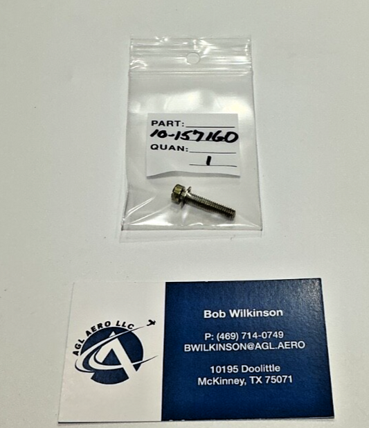 P/N: 10-157160 Screw (NE) - for one screw