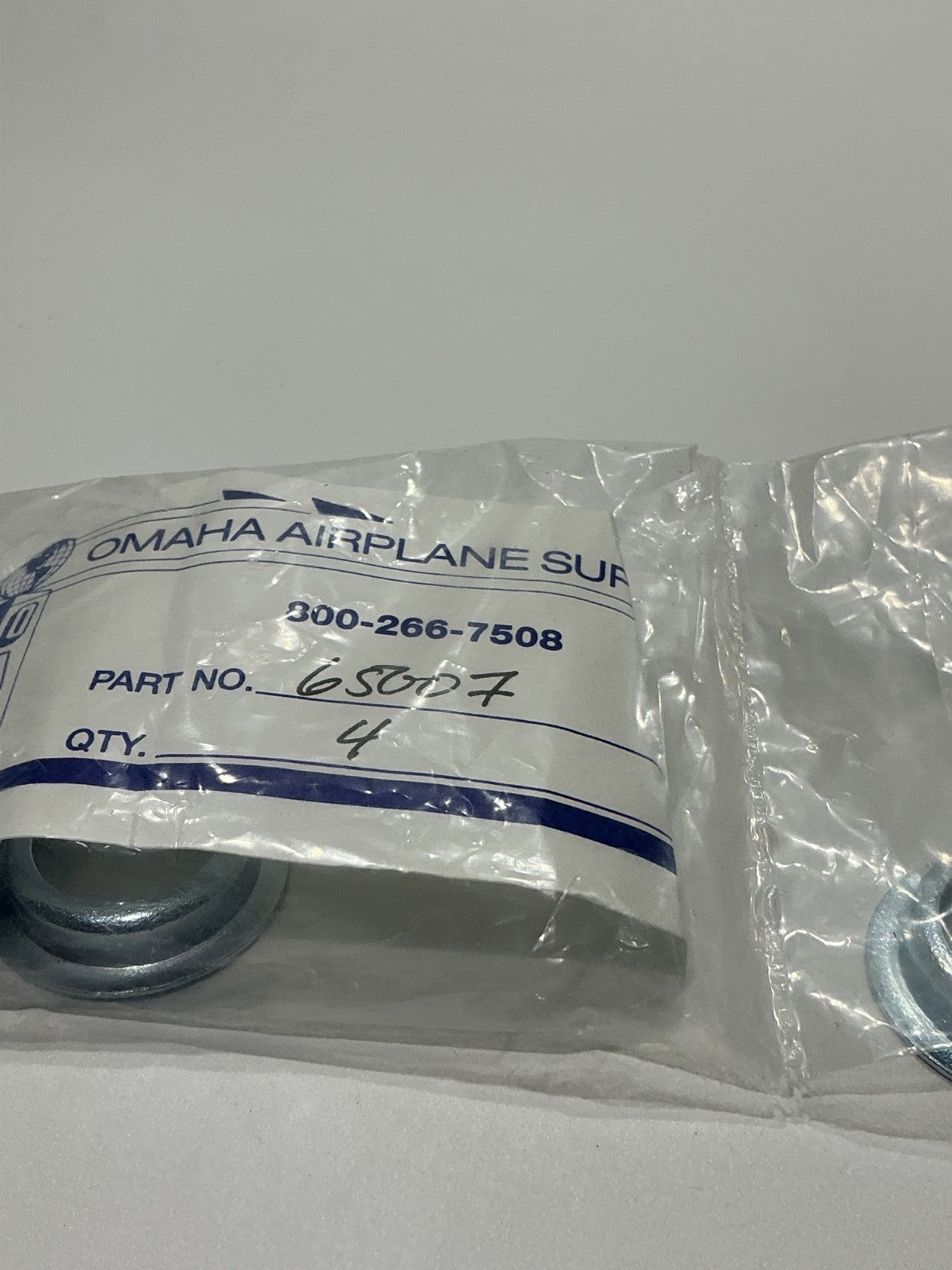 P/N: 65007 Lycoming Retainer - Shroud Tube Seal (NE) - for one