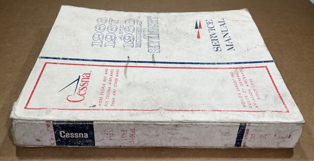 Service Manual Cessna Executive Skyknight Models 1966, 1967, 1968 (July 1968)