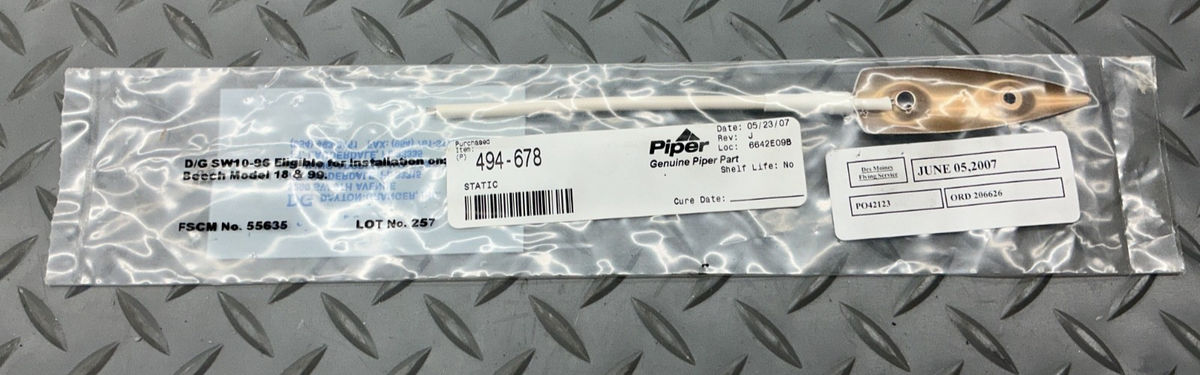 P/N: SW10-96 Static Wick (NOS)
