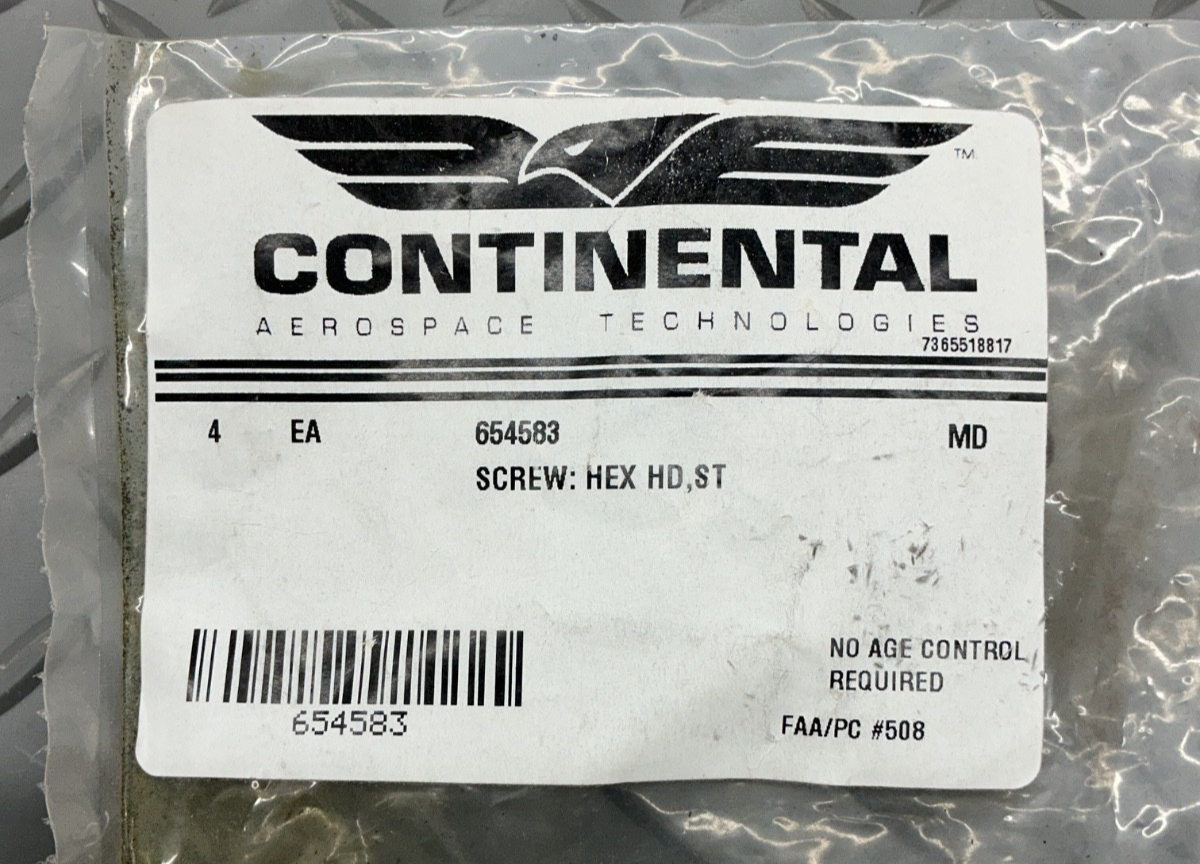 P/N: 654583 Continental Screw (NE)