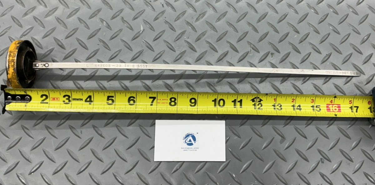 P/N: 649608-29 Continental Oil Gauge Rod & Cap 12Qt (AR)