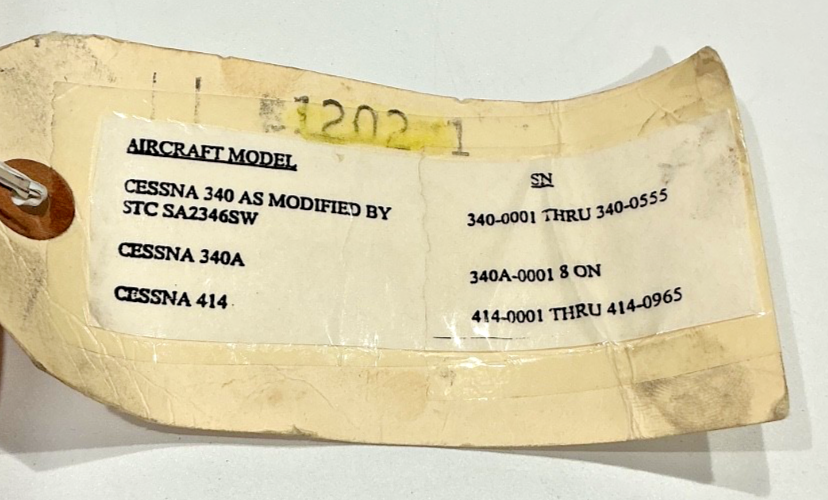 P/N: 1202-1 Cessna Seal. (NE) - for one