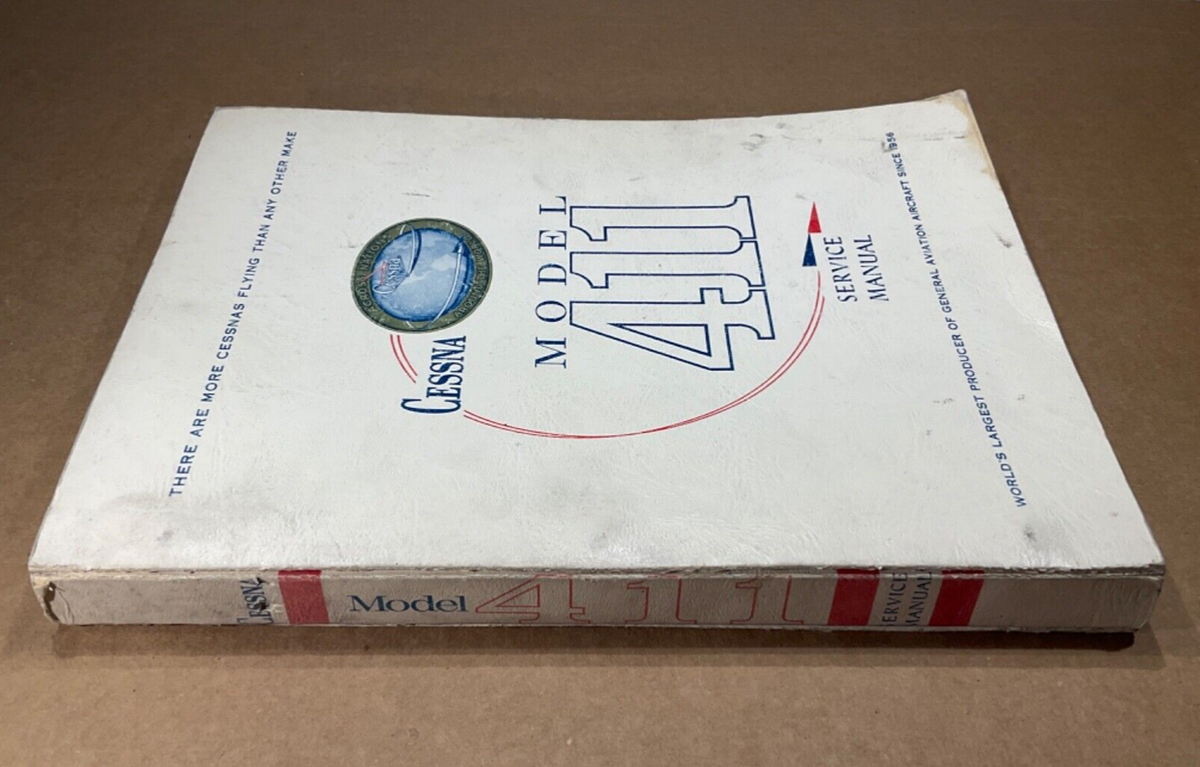 Service Manual Cessna 411; January 1965
