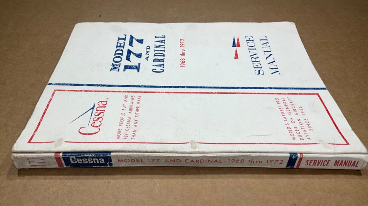 Service Manual Cessna 177 & Cardinal Series 1968-1972 (Change 1 - July 1971)