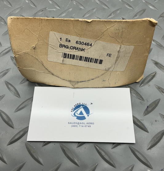 P/N: 630464 TCM Continental Crankshaft Bearing (NOS)