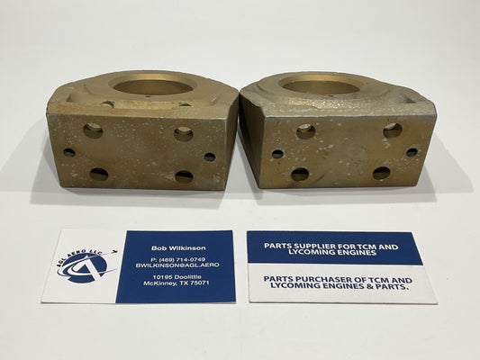 P/N: 72306 Lycoming Engine Bracket - with dowel holes style (Alodyned) (for one)