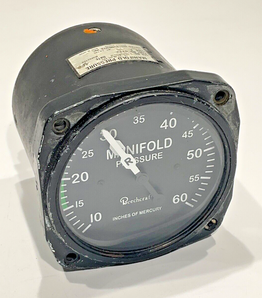 P/N: 6122 United Instruments Dual Manifold Pressure Indicator (AR) - Duchess 76