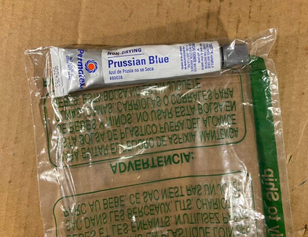 P/N: B000HBM86Q Permatex 80038 Prussian Blue Fitting Compound 0.75 fl oz