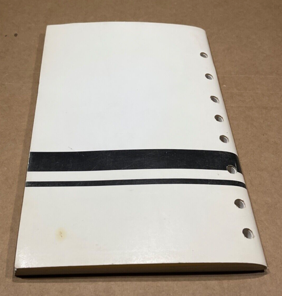 Cessna Pilot Safety and Warning Supplements (October 2, 1985) - for One Book