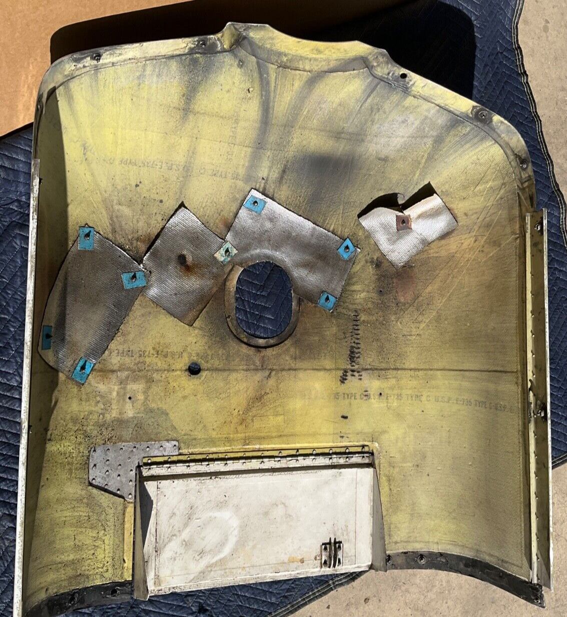 P/N: 105-910011-3 Beechcraft Duchess Model 76 Right Hand Lower Cowling (AR)