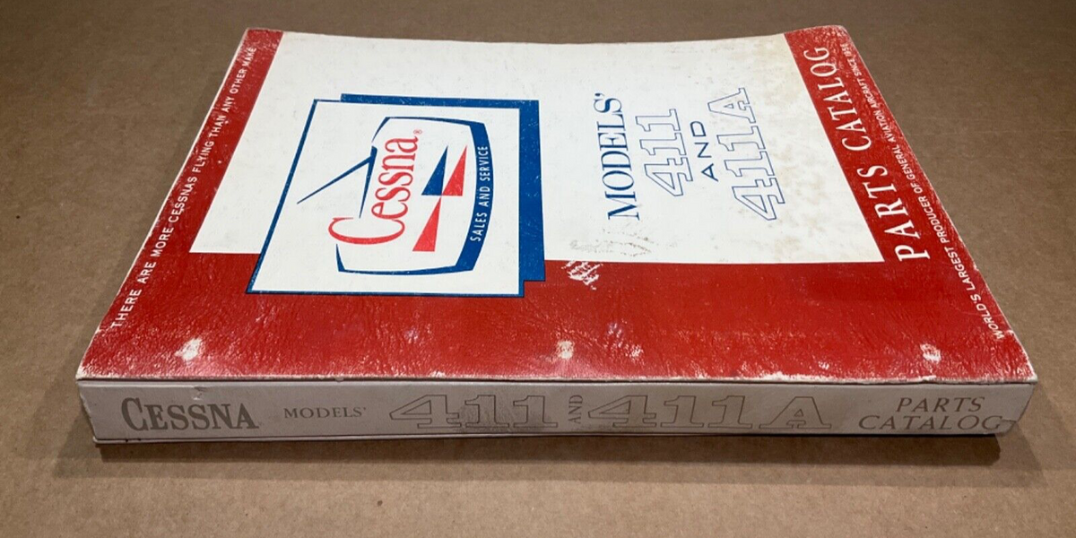 Parts Catalog Cessna 411 & 411A; November 1966