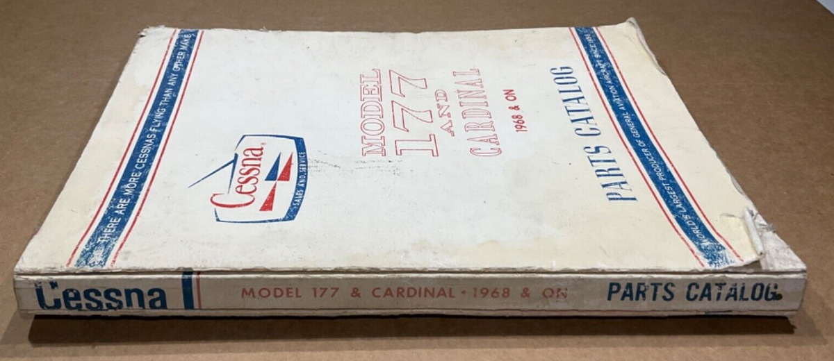 Parts Catalog Cessna Model 177 & Cardinal: 1968 & ON