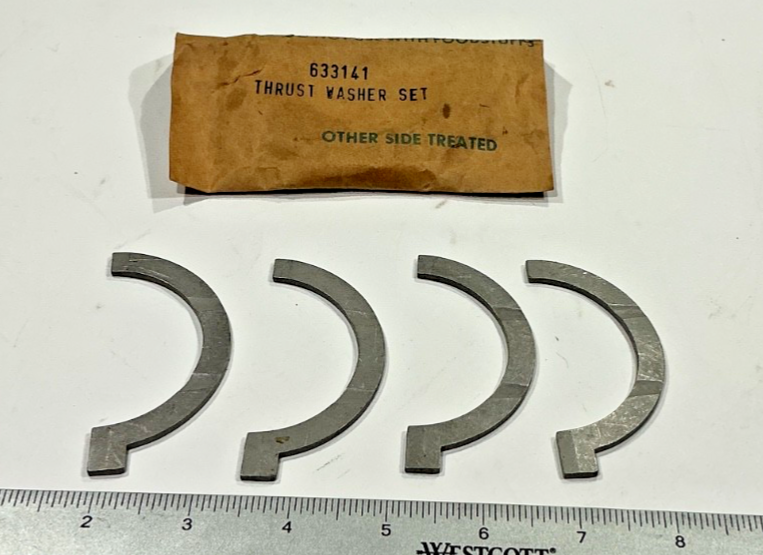 P/N: 633141 TCM Thrust Washer - set of 4 (NOS)