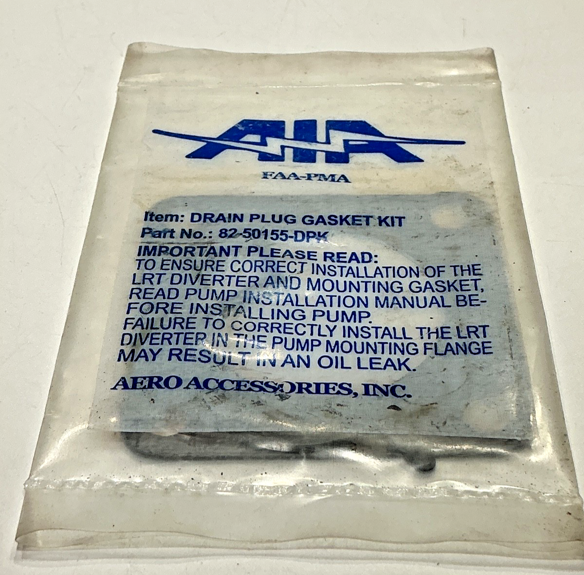 P/N: 82-50155-DP Drain Plug Gasket Kit (NOS) - for one