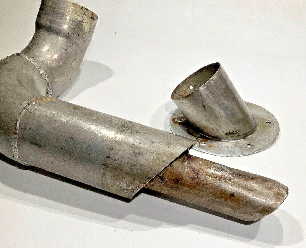 P/N: 58-5500223-1 / 58-550024-1 Exhaust Pipe & Plate (AR)