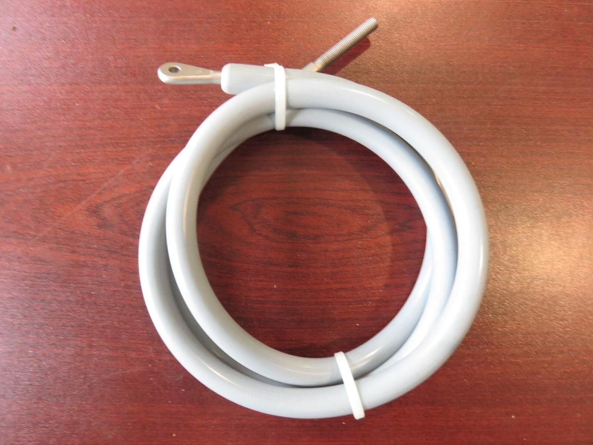 P/N: Cessna Forward Lower Door Cable - 55 1/2" - Grey