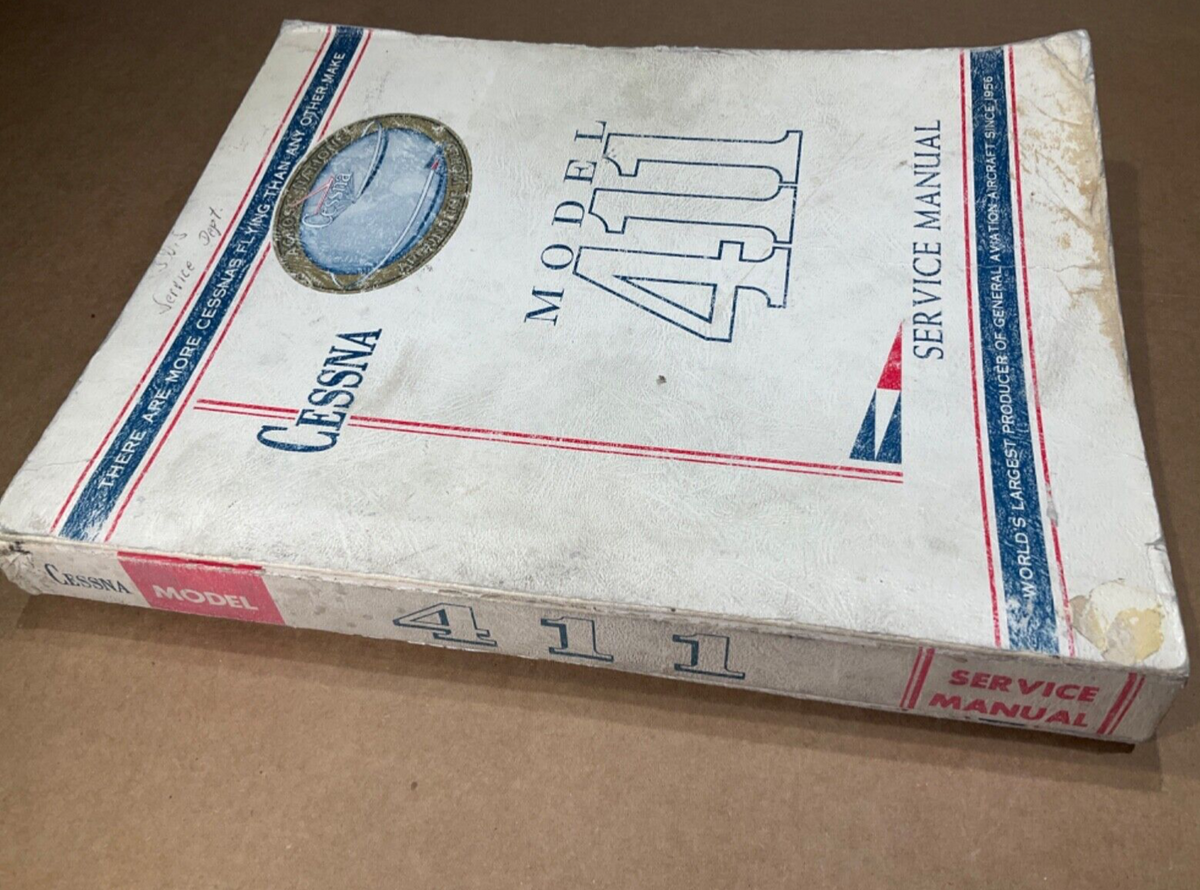 Service Manual Cessna 411: February 1966