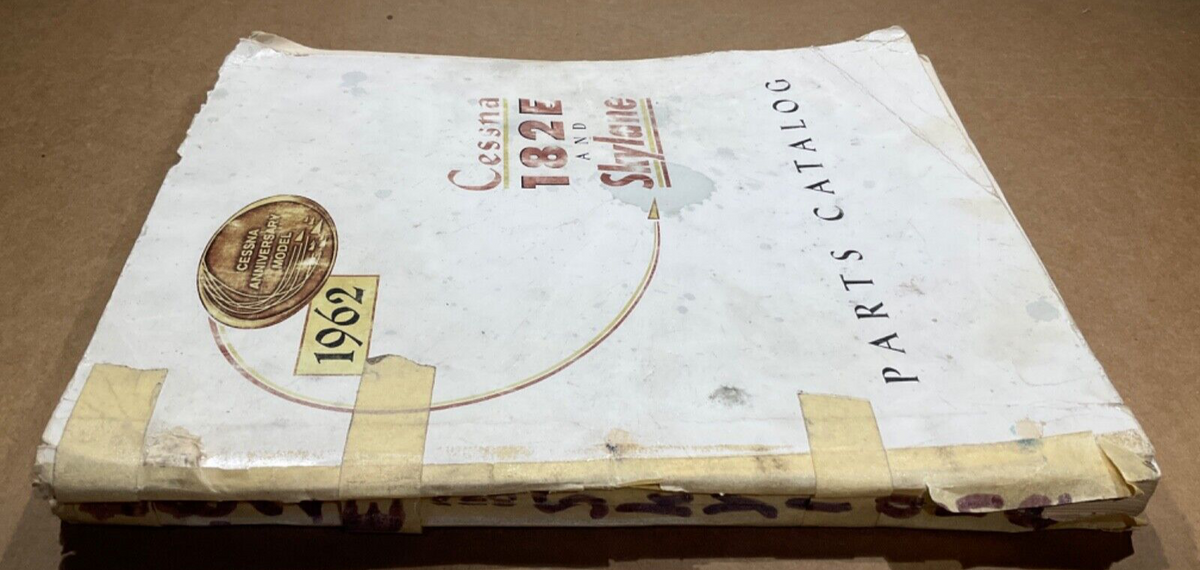 Parts Catalog Cessna Anniversary Model 182E and Skylane 1962 (November 1, 1961)