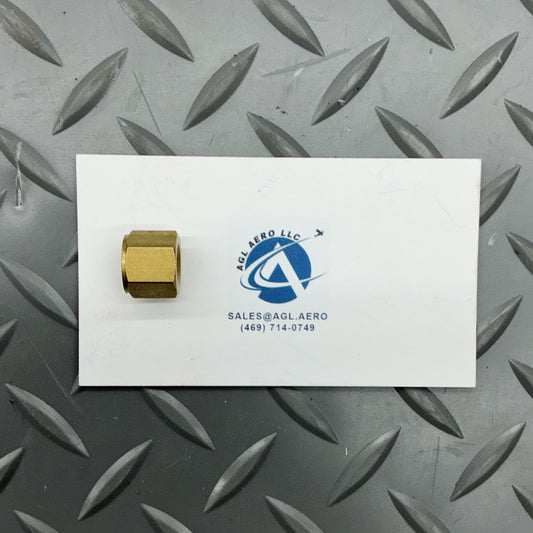 P/N: SA22022 Superior Continental Brass Exhaust Nut (NE)