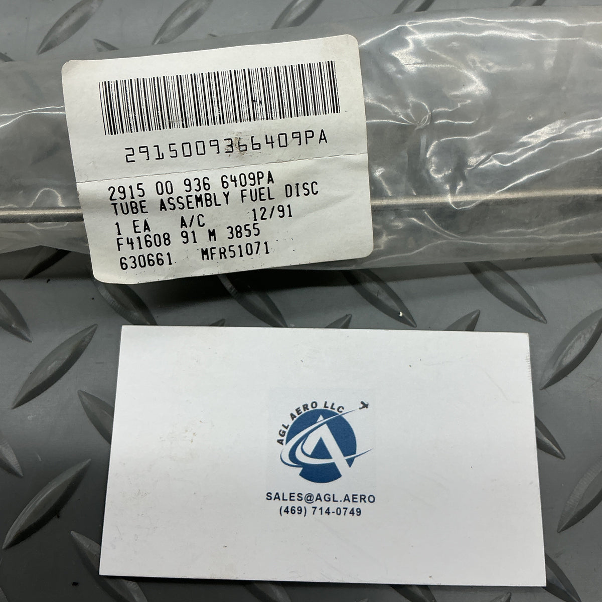P/N: 630661 Continental Tube Assembly - Fuel Disc (NOS)
