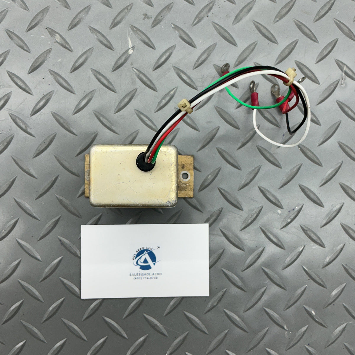 P/N: B-00344-1 Lamar Overvoltage Relay from Beech Duchess (AR)