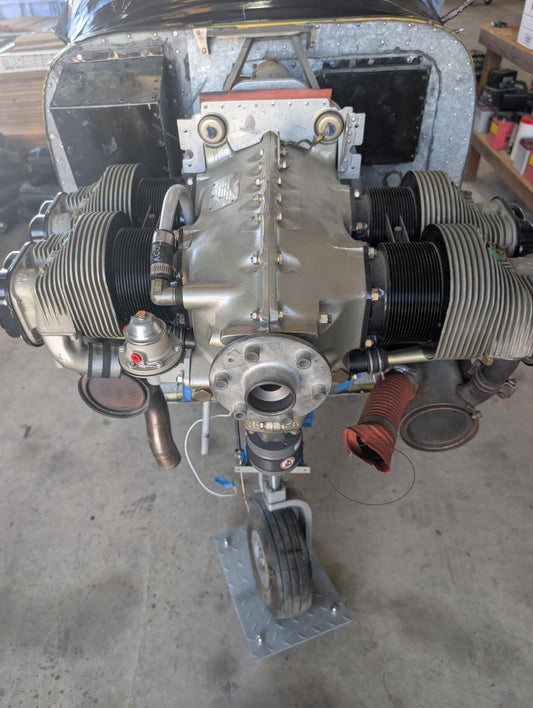 O-200 engine, overhauled