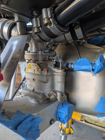 O-200 engine, overhauled