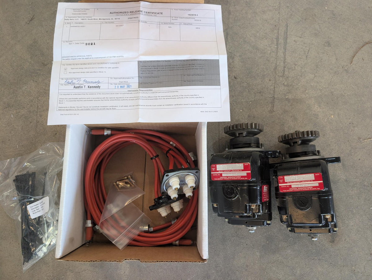 O-200 engine, overhauled