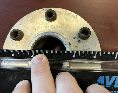 TCM - Propeller Spacer (4" length) SAE1 (4-3/8" pattern with 3/8" bolt holes)