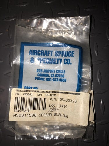 Cessna - Bushing P/N: AS0311586/ 05-00326
