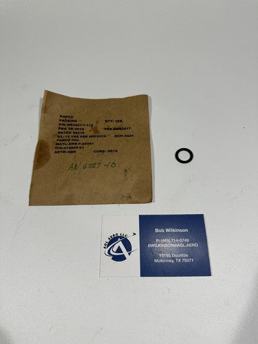 P/N: M83461/1-112 Military Standard O-Ring - Alt P/N: AN6227-10