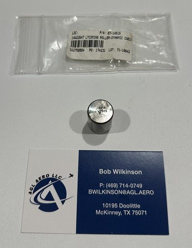 P/N: 14W22647 Lycoming Roller, Dynamic Counterweight