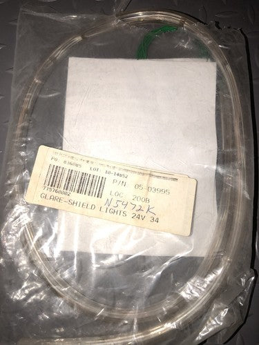 Aircraft Spruce & Specialty Co. - Glare-Shield Lights 24V 34 in. P/N: 05-03995