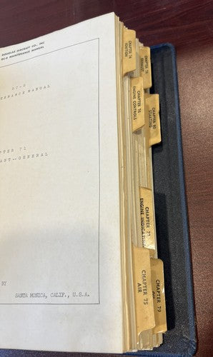 Douglas Aircraft Company, Inc. - DC-8 Maintenance Manual - Chapters 71-80