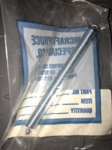 Aircraft Spruce & Specialty - Rudder Return Spring (4.5) P/N: 01-27300