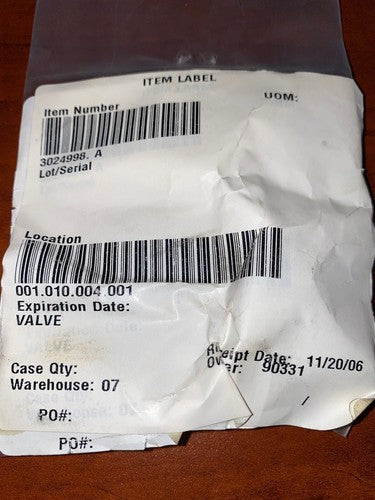Standard-Thompson Corp. - Control Valve Assembly P/N: 8A615-002